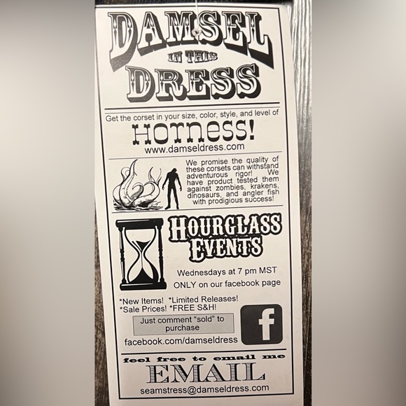 NWT Damsel RUFFLE BUSTLE Belt M L Women - Picture 11 of 12